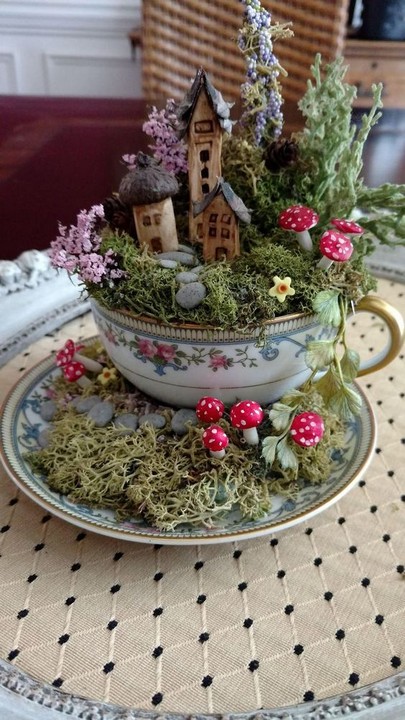 Teacup Fairy Garden