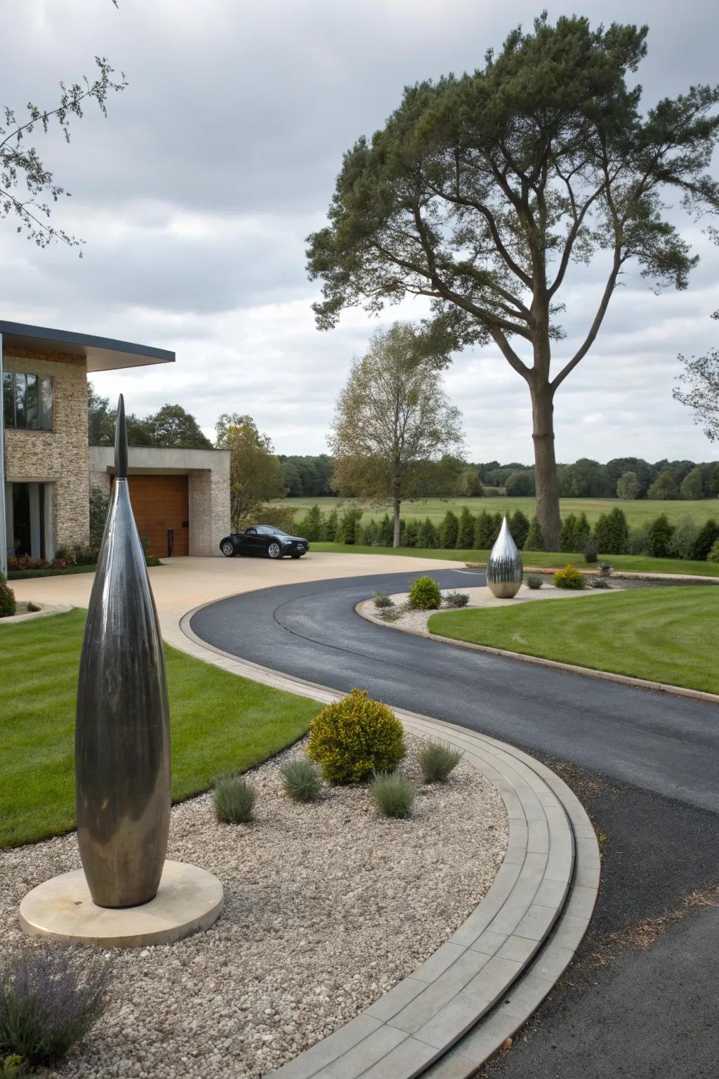 Elevate your space with bold sculptural elements.