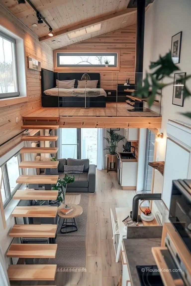 50 Stunning Tiny Houses With Great Loft Spaces