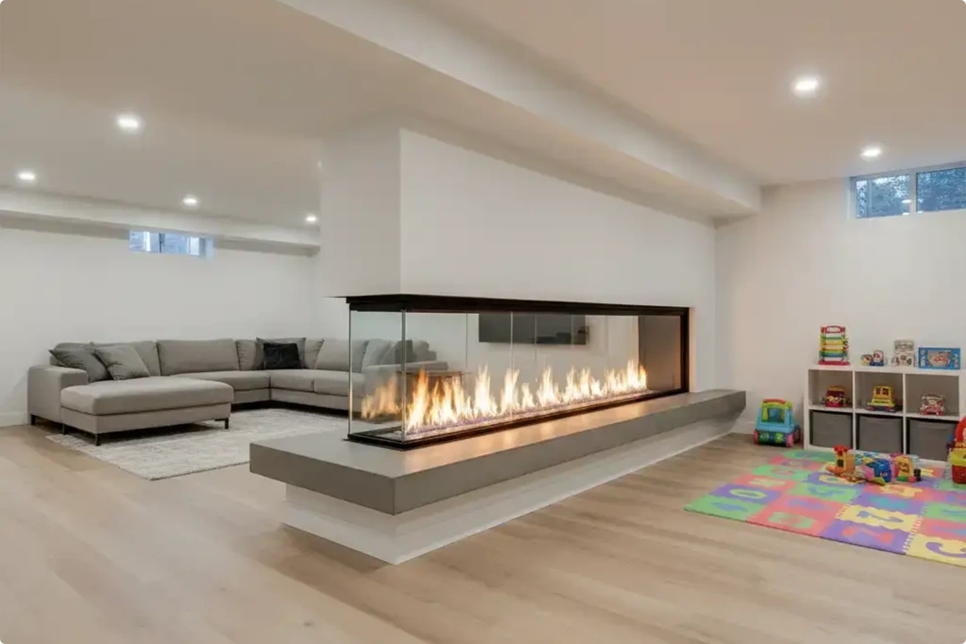 Cozy Basement Fireplace Ideas for Modern Style and Comfort
