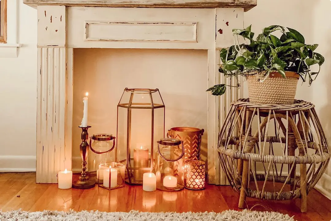 Creative Fireplace Candle Ideas for Stunning Year-Round Decor