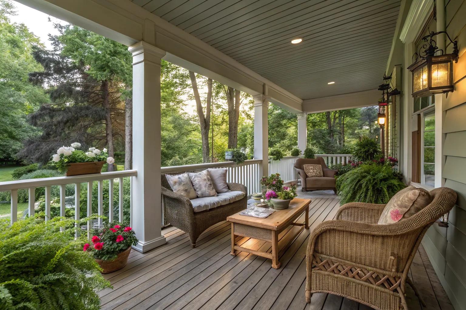 17+ Charming Back Door Porch Ideas to Inspire You