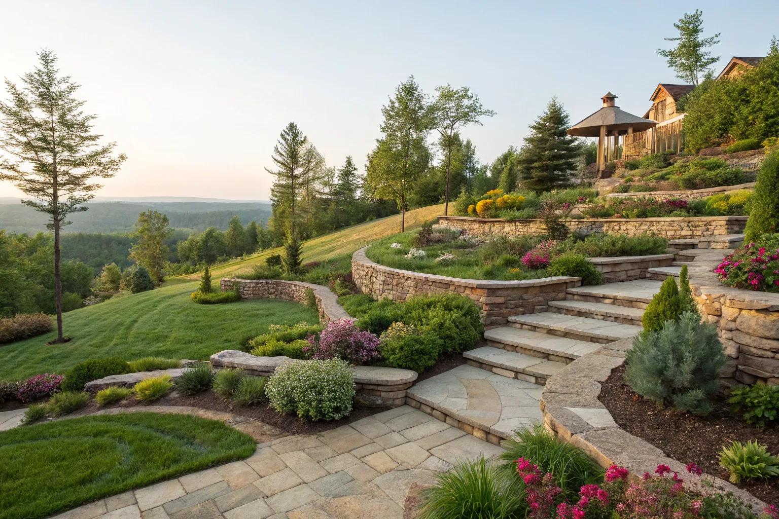 Inspiring Backyard Hillside Garden Ideas for a Stunning Outdoor Space