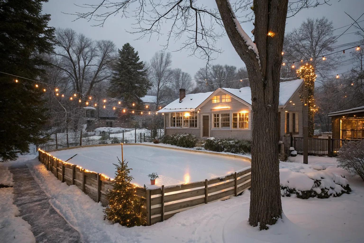 15+ Creative Backyard Rink Ideas for Winter Fun