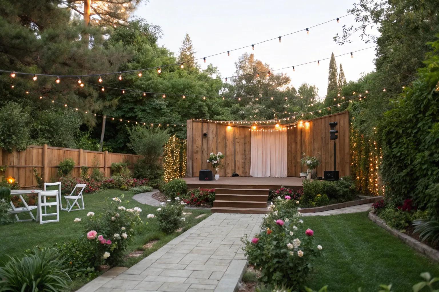 Inspiring Backyard Stage Ideas to Transform Your Outdoor Space
