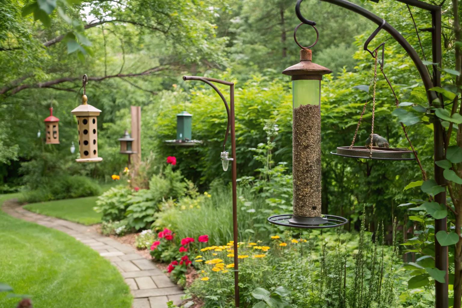 Creative and Unique Bird Feeder Hanger Ideas to Try
