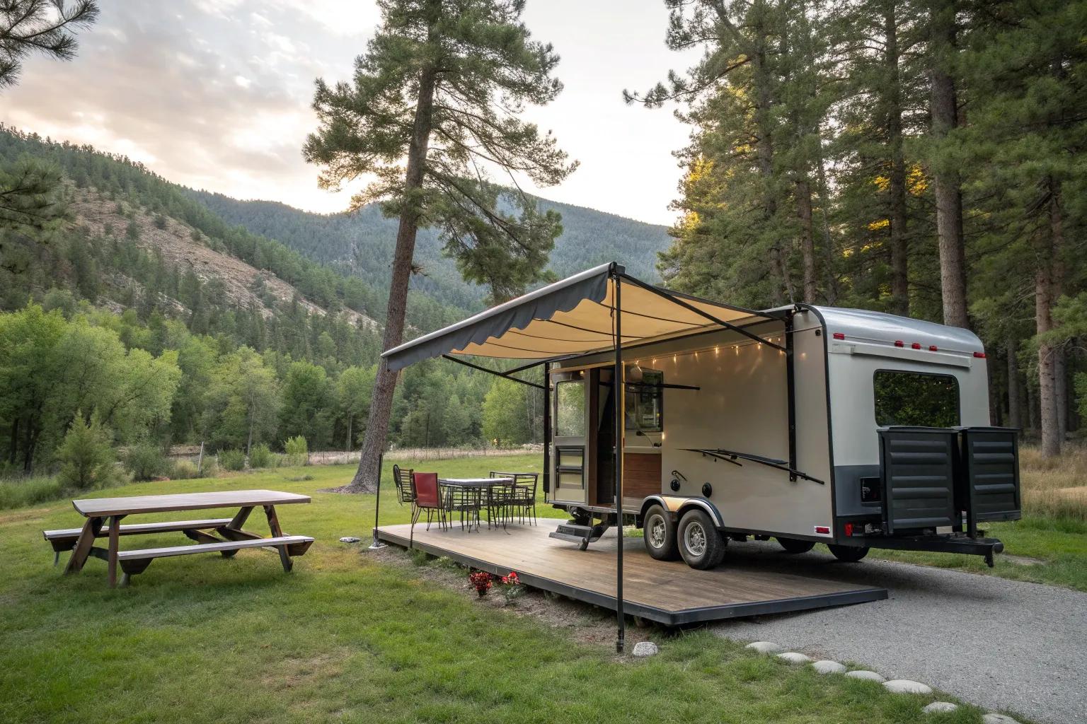 Inspiring Cargo Trailer Awning Ideas for Your Next Adventure