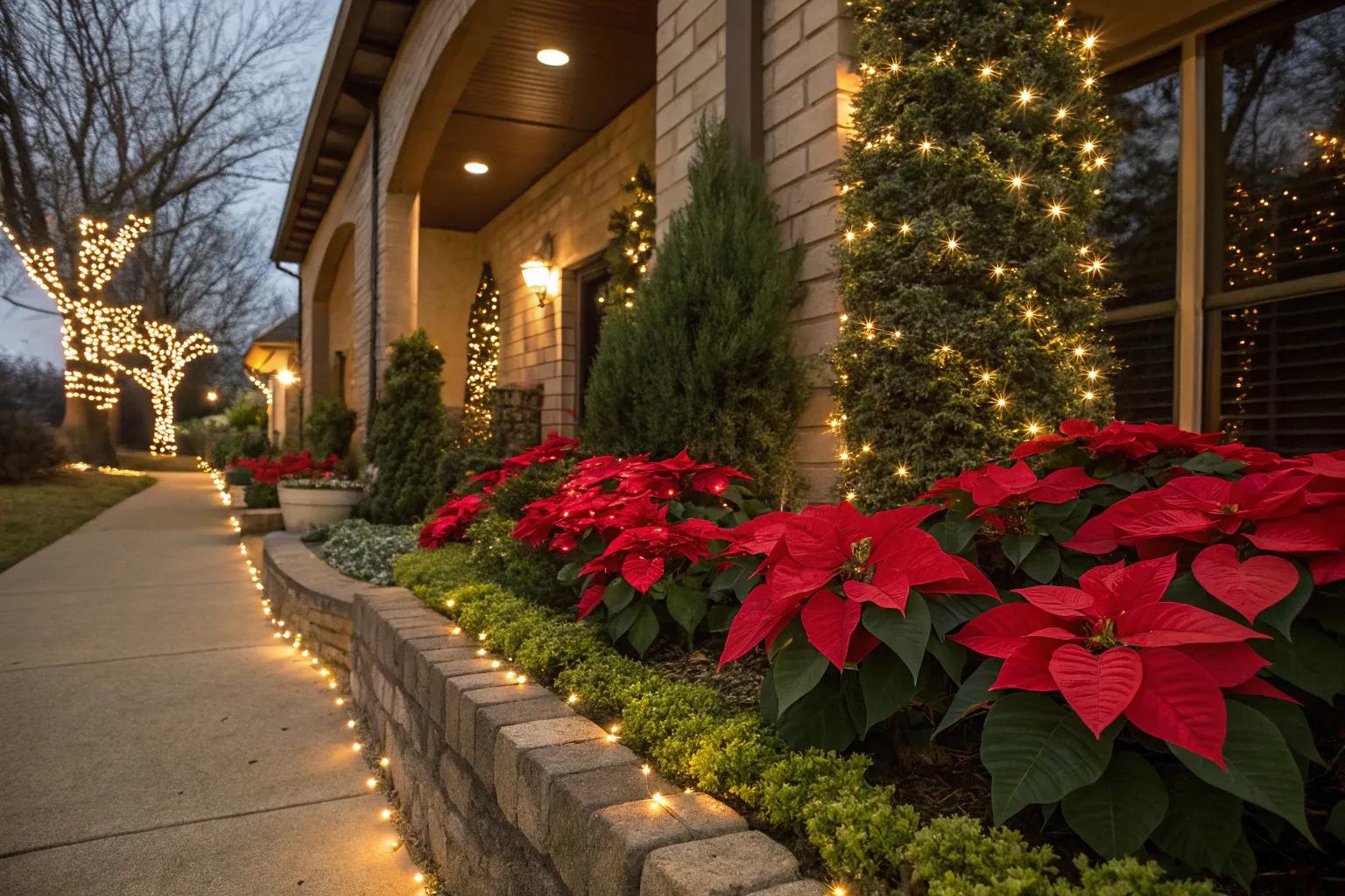 Top Festive Christmas Flower Bed Ideas to Brighten Your Garden