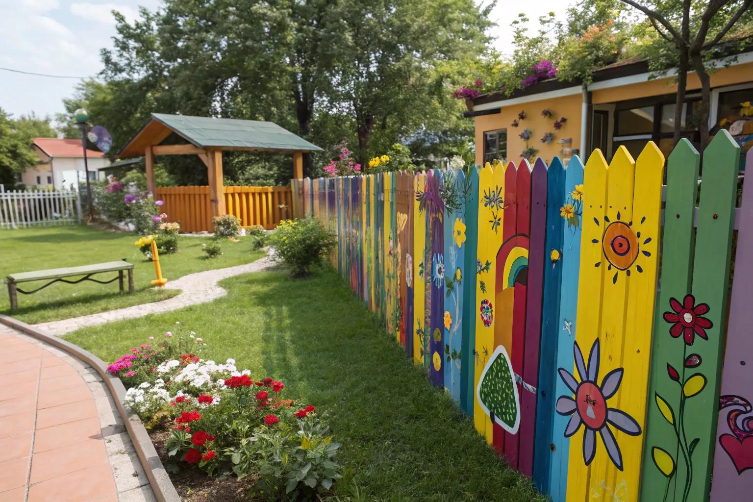 Creative and Stylish Fence Painting Ideas to Transform Your Home
