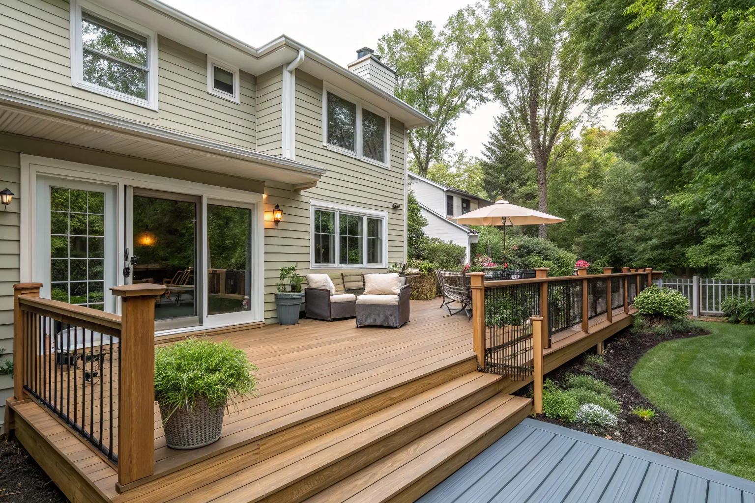 15+ Stylish Deck on Side of House Ideas