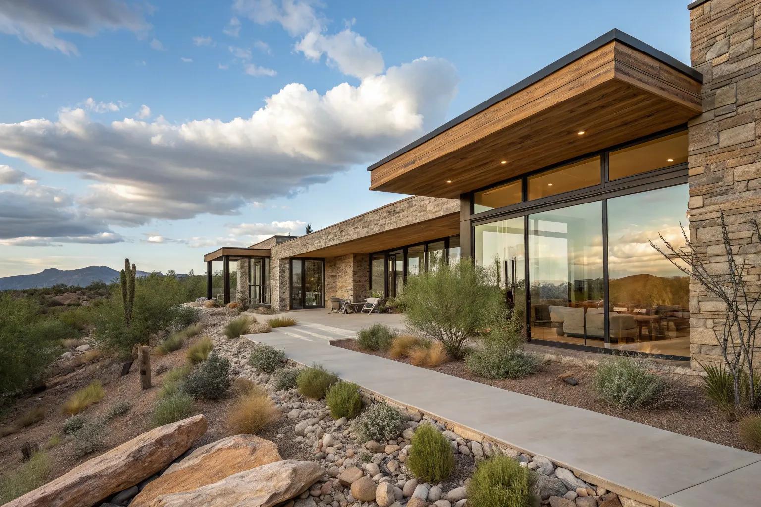 17+ Stunning Desert Home Ideas for Cozy Interiors