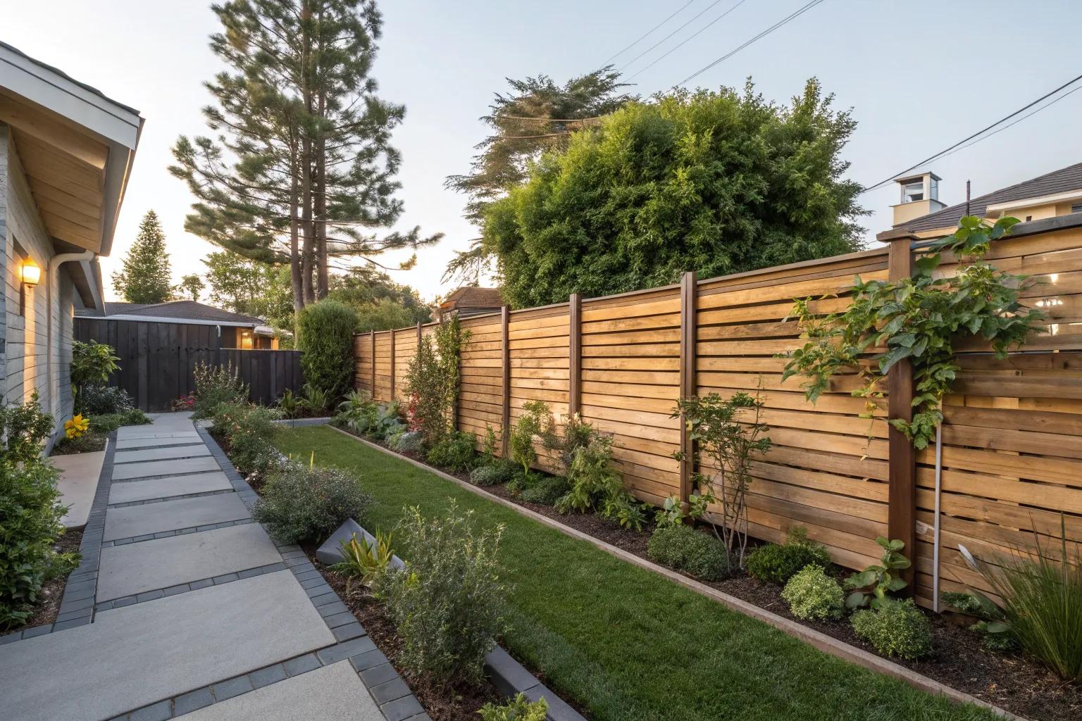 Stylish Double Sided Fence Design Ideas for a Beautiful Yard