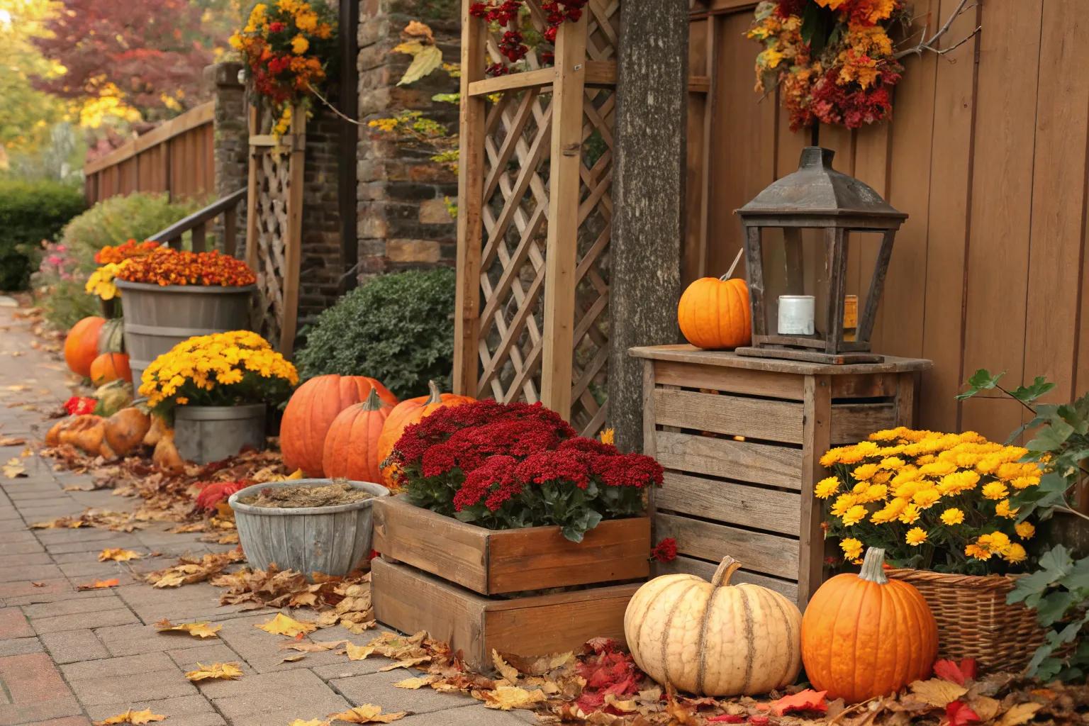 Charming Fall Border Ideas to Beautify Your Home