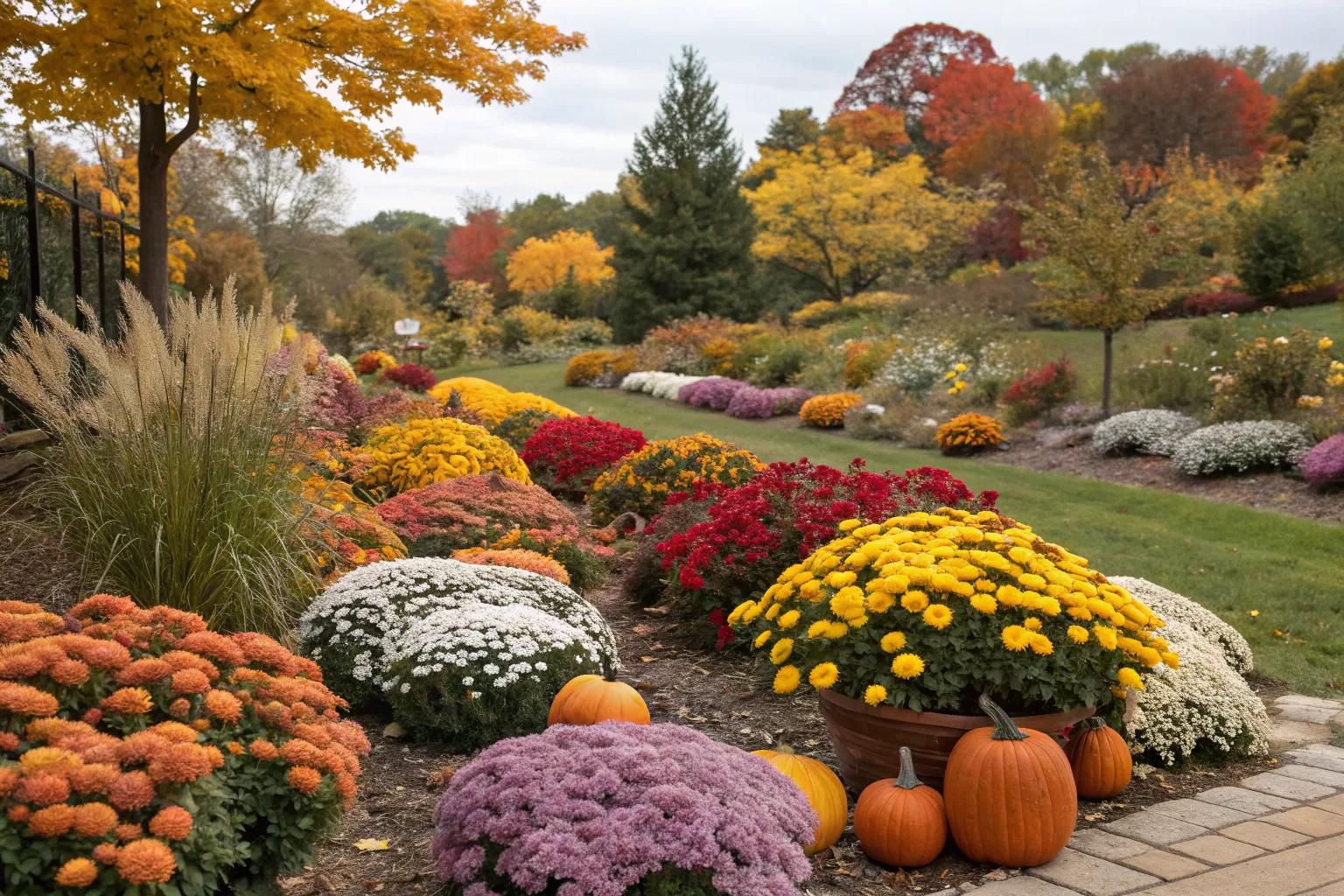 Stunning Fall Flower Garden Ideas to Transform Your Outdoor Space