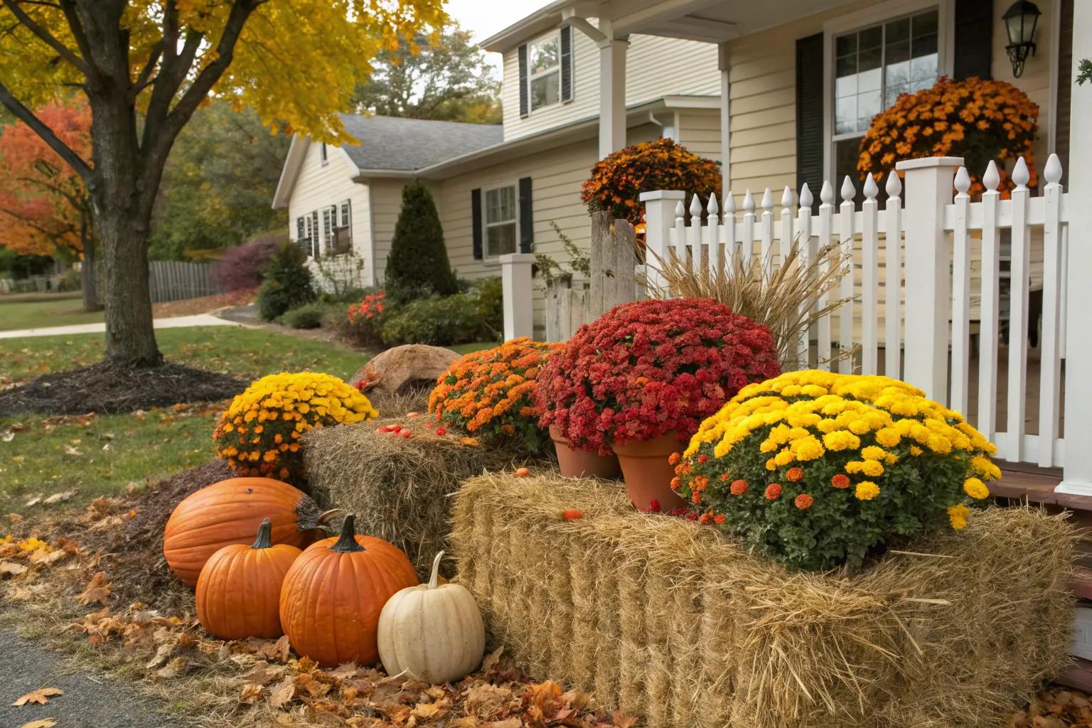 Creative Fall Yard Display Ideas to Beautify Your Outdoor Space