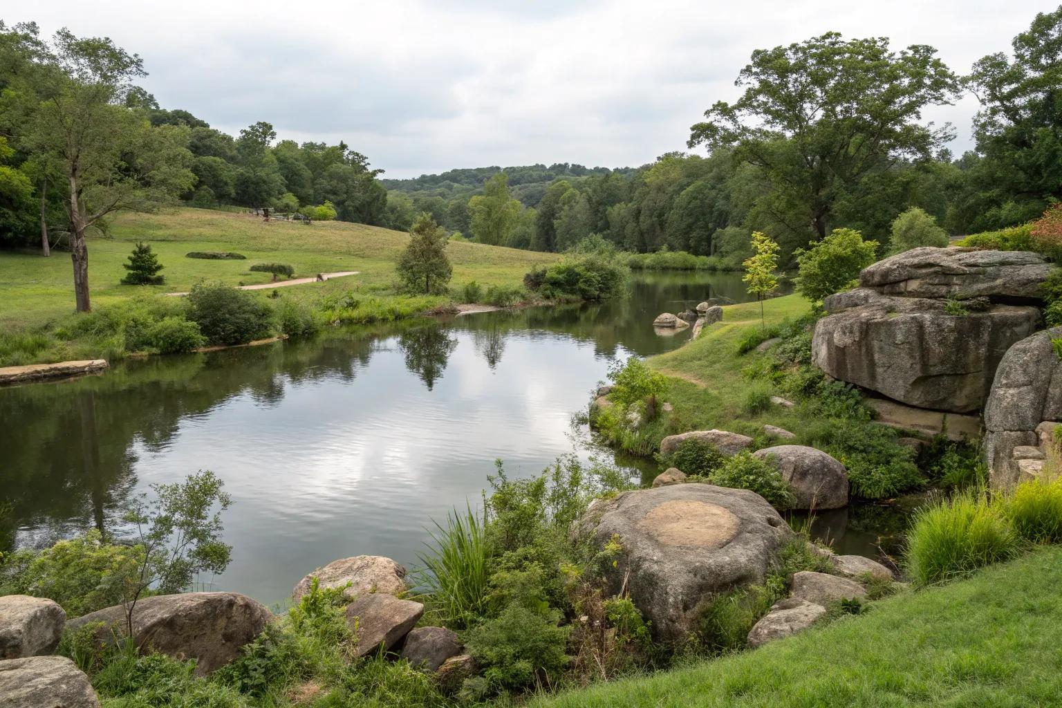 Inspiring Farm Pond Landscaping Ideas to Transform Your Outdoor Space Inspiring Farm Pond Landscaping Ideas to Transform Your Outdoor Space