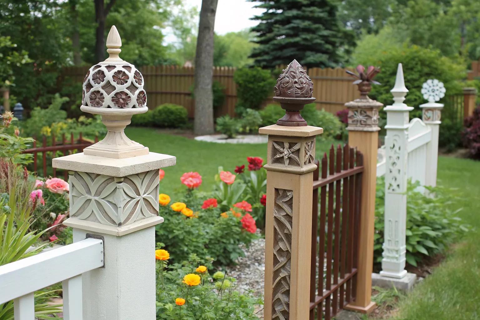 Creative and Unique Fence Post Topper Ideas to Enhance Your Outdoors