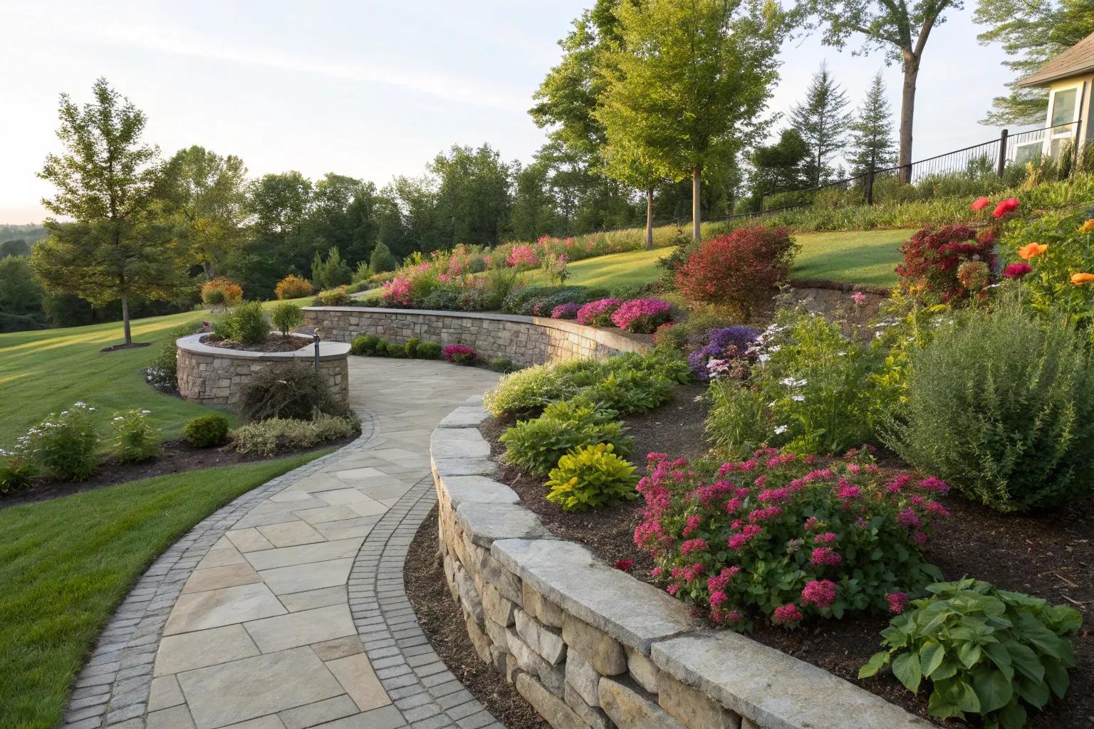 16+ Inspiring Field Stone Retaining Wall Ideas
