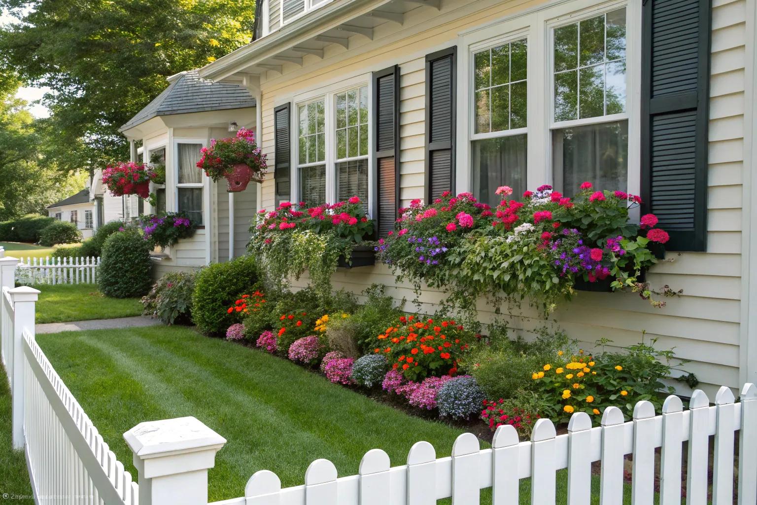 Stunning Flower Box Ideas to Beautify Your Front Yard