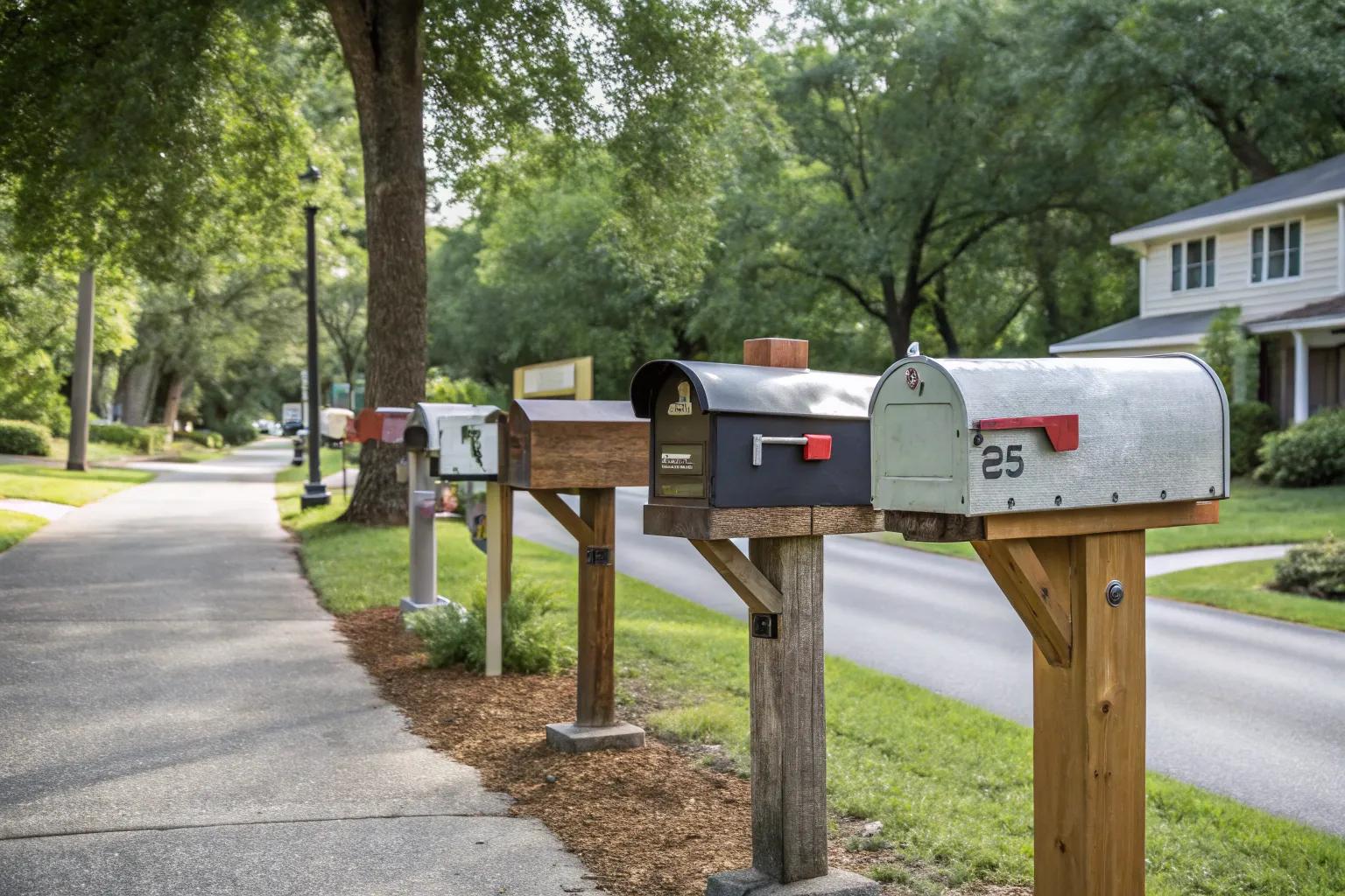 15+ Creative Free Standing Mailbox Ideas