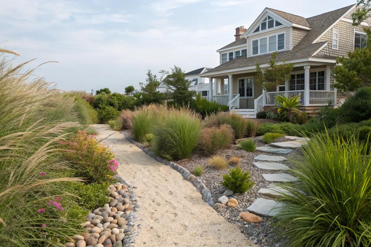 Stunning Coastal Front Yard Landscaping Ideas to Transform Your Home