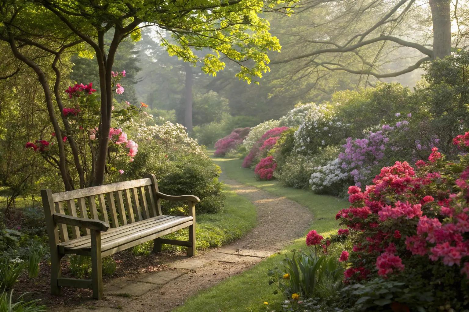 15+ Inspiring Garden Bench Ideas for Your Oasis