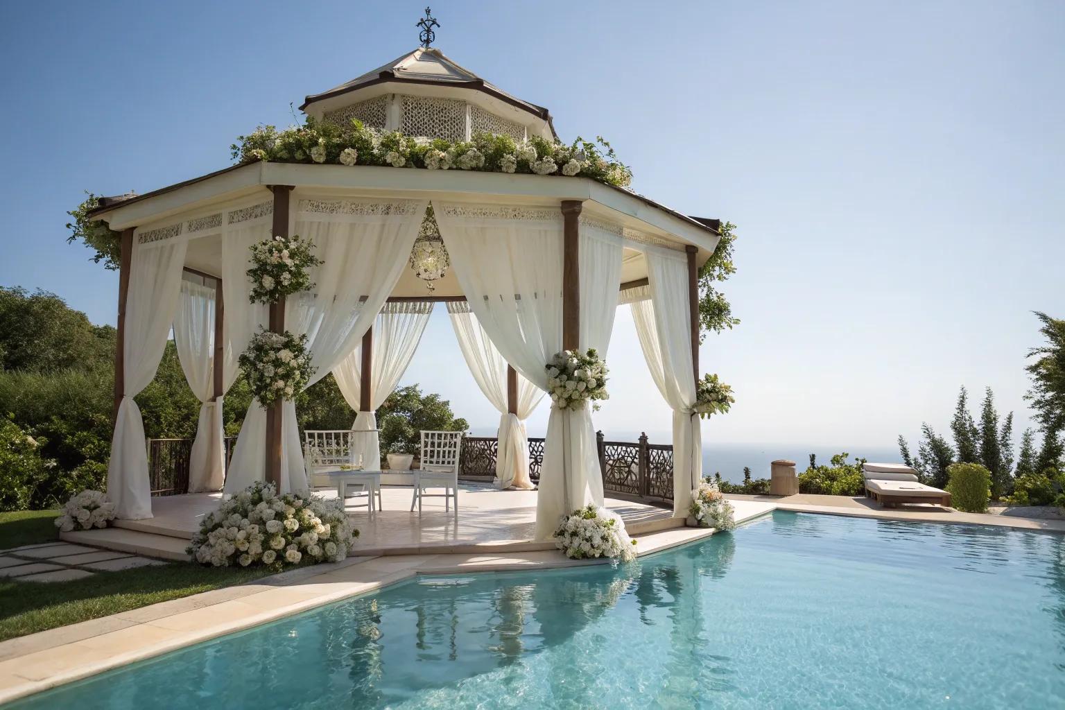 18+ Stunning Gazebo Pool Ideas for Your Backyard