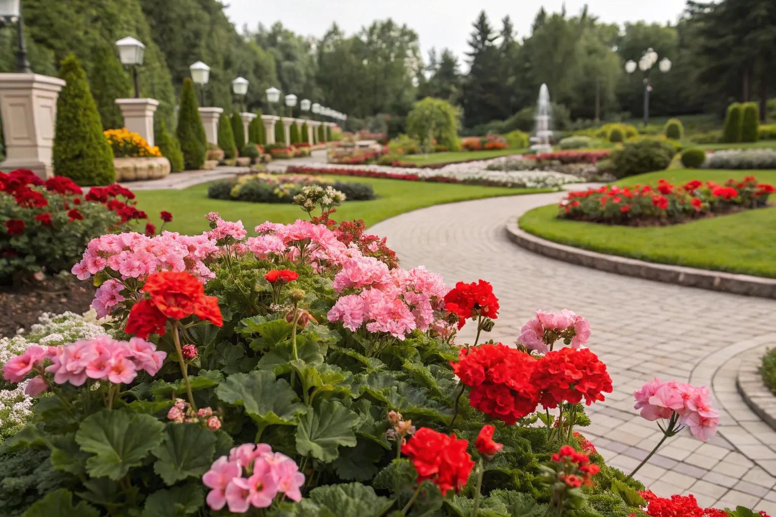 Stunning Geranium Landscape Ideas for a Vibrant Garden