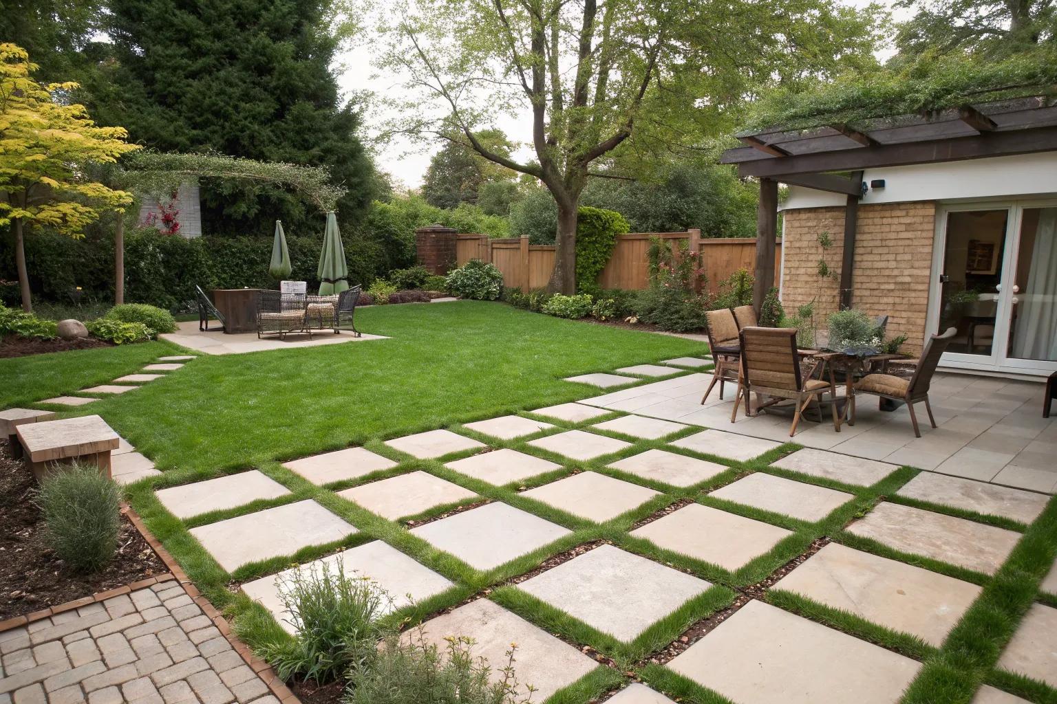 Inspiring Grass and Pavers Ideas You’ll Love for Your Outdoor Space