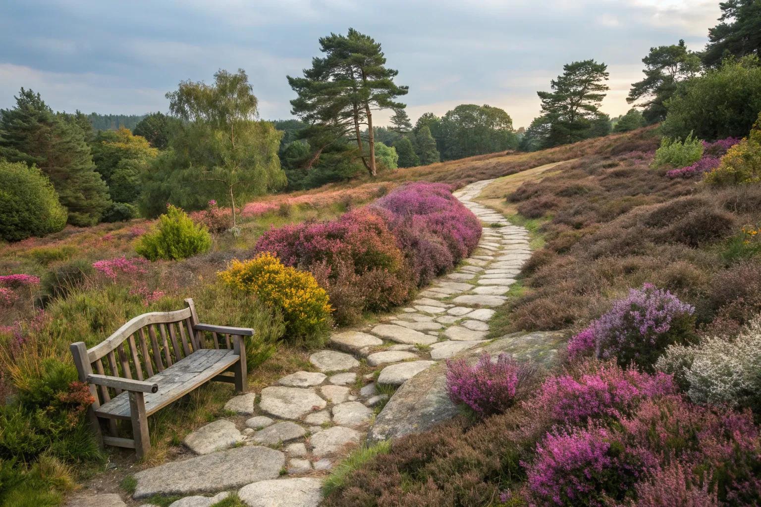 15+ Inspiring Heather Landscape Ideas