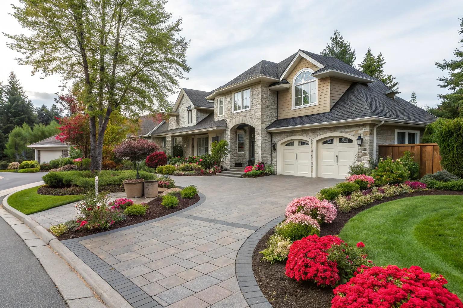 Creative and Inspiring House Designs with Driveways