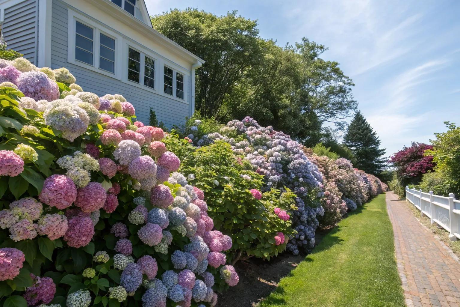 Stunning Hydrangea Hedge Ideas to Transform Your Garden