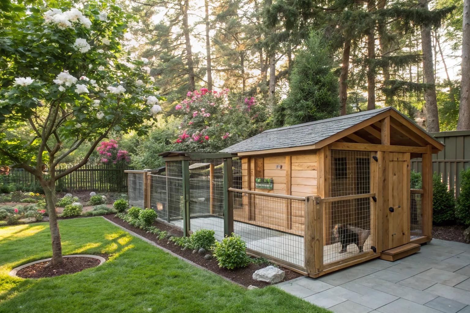 Creative Indoor and Outdoor Kennel Ideas for Your Pet