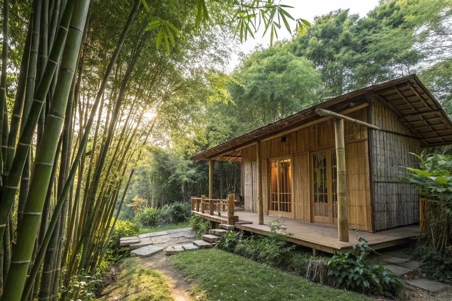 Creative and Affordable Bamboo House Design Ideas Creative and Affordable Bamboo House Design Ideas