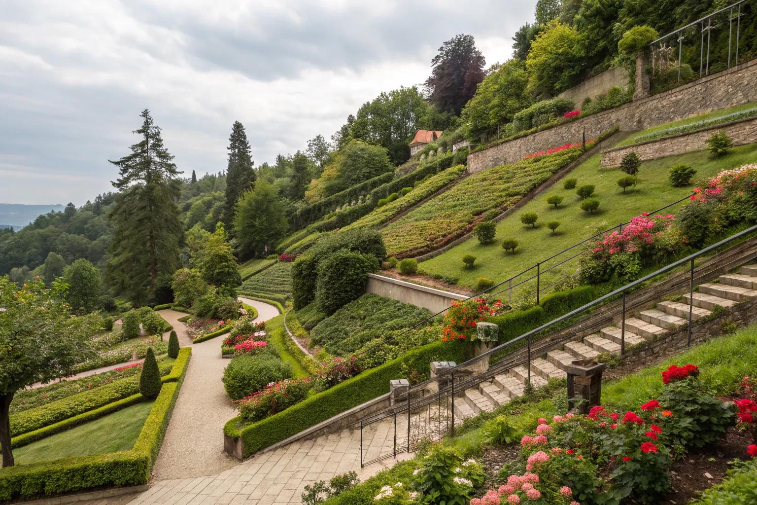 Creative Low-Maintenance Landscaping Ideas for Steep Slopes