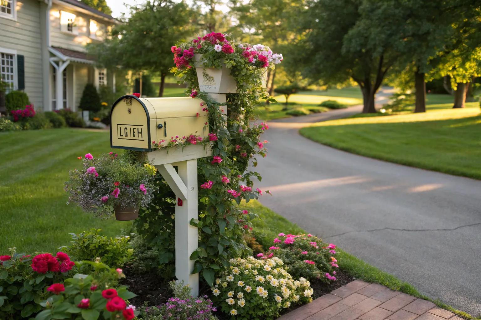 18+ Charming Mailbox Curb Appeal Ideas