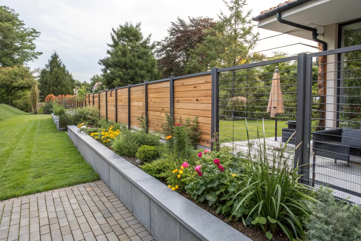 Creative Metal Post Fence Ideas to Transform Your Yard