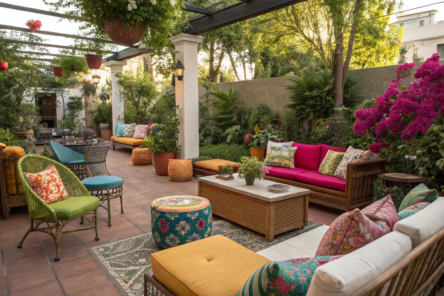 19+ Stylish Mix and Match Patio Furniture Ideas
