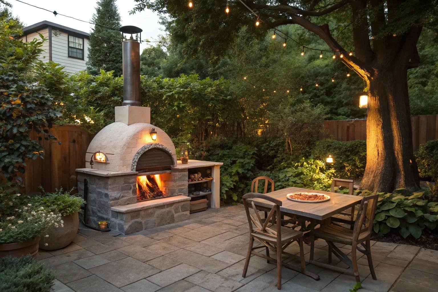 Stylish Outdoor Fireplace and Pizza Oven Ideas for Your Backyard