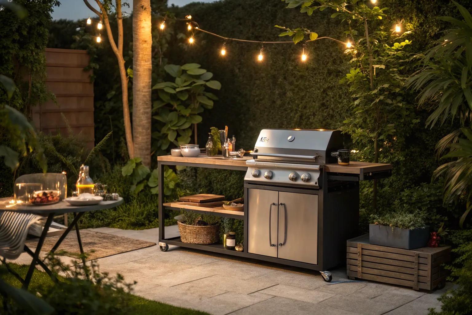 Stylish Outdoor Grill Table Ideas to Elevate Your Backyard