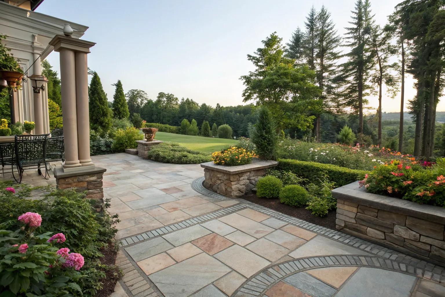 Stylish Patio Slab Ideas to Create a Charming Outdoor Space