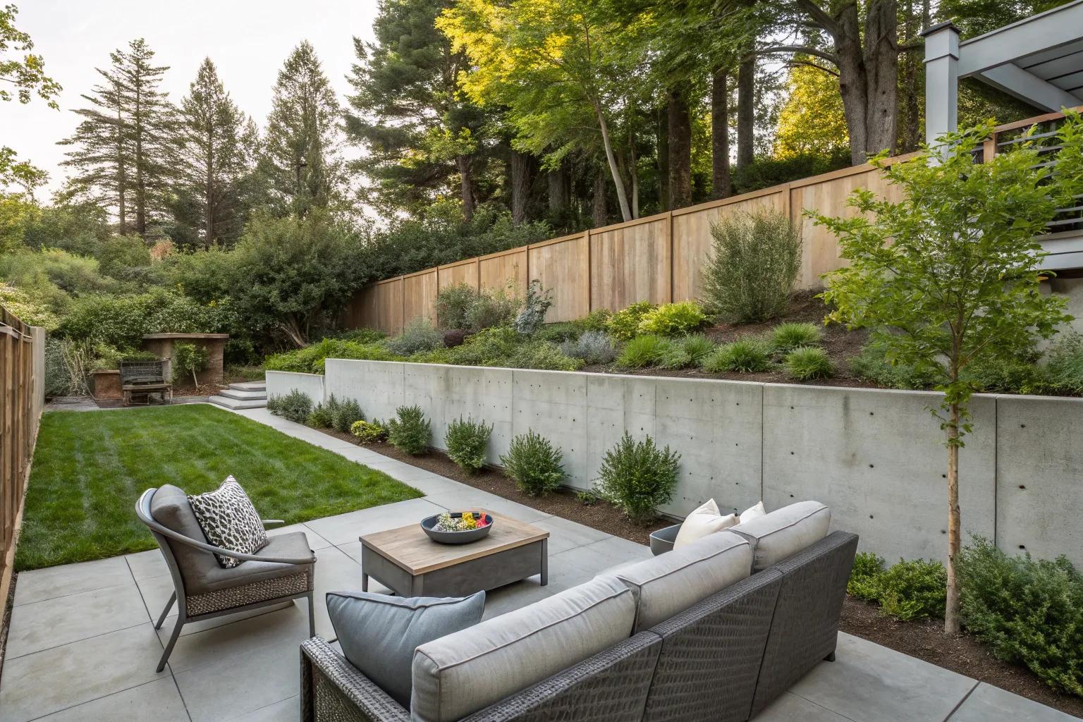Stylish Poured Concrete Retaining Wall Ideas for a Modern Look Stylish Poured Concrete Retaining Wall Ideas for a Modern Look
