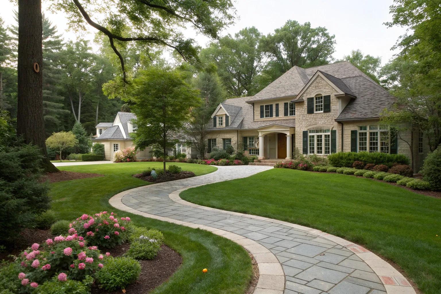Stylish Ribbon Driveway Ideas to Enhance Your Home’s Curb Appeal