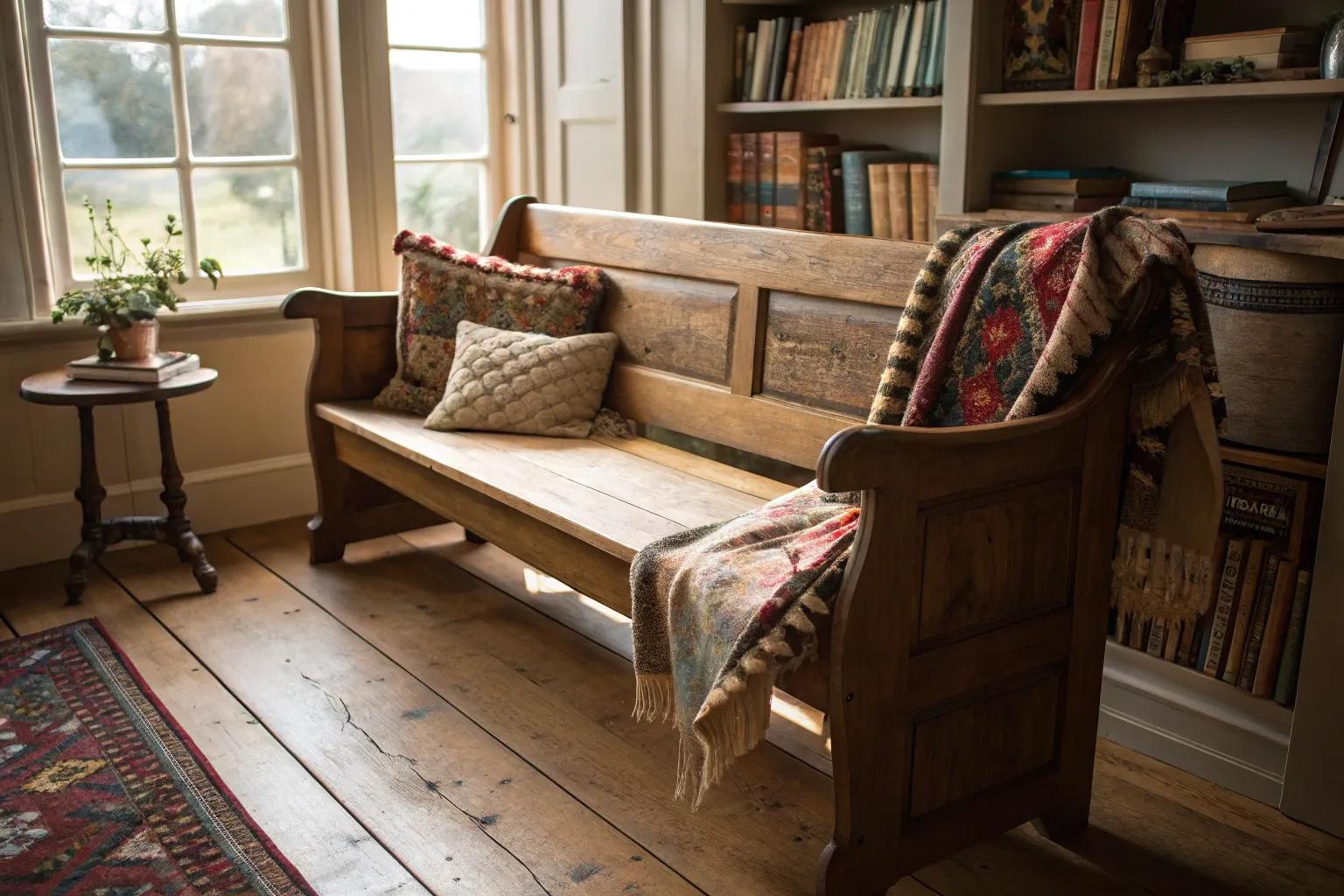 Charming Rustic Bench Ideas to Create Cozy Spaces