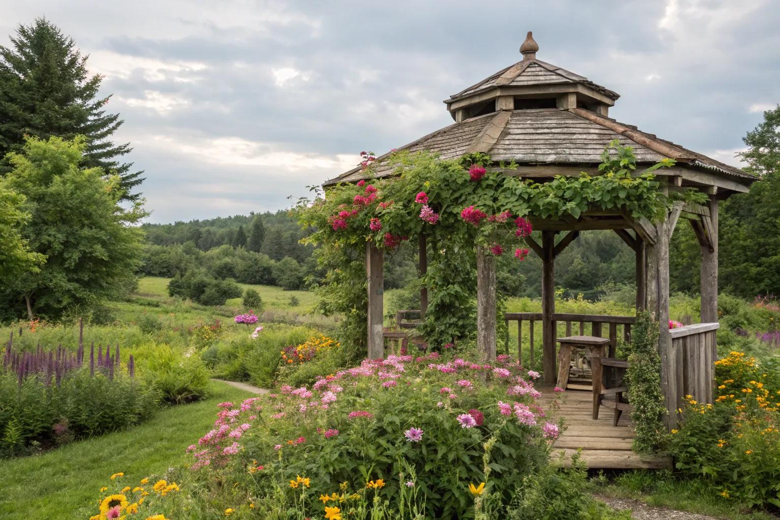 Charming Rustic Gazebo Ideas to Transform Your Backyard Charming Rustic Gazebo Ideas to Transform Your Backyard