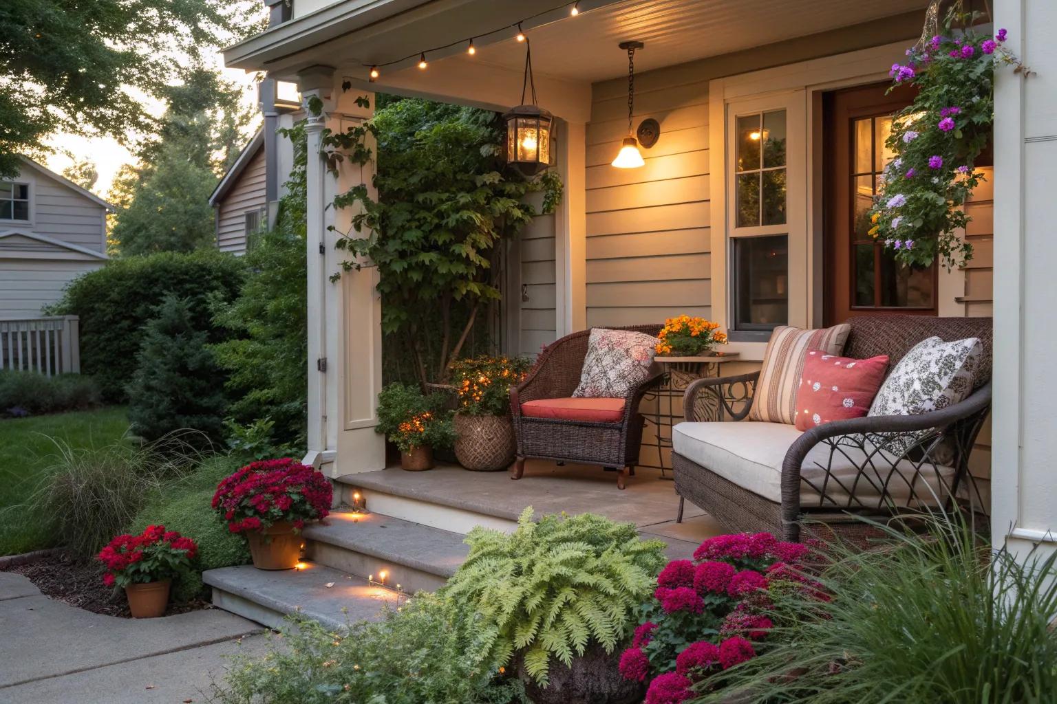 Charming Small Front Porch Seating Ideas to Transform Your Space