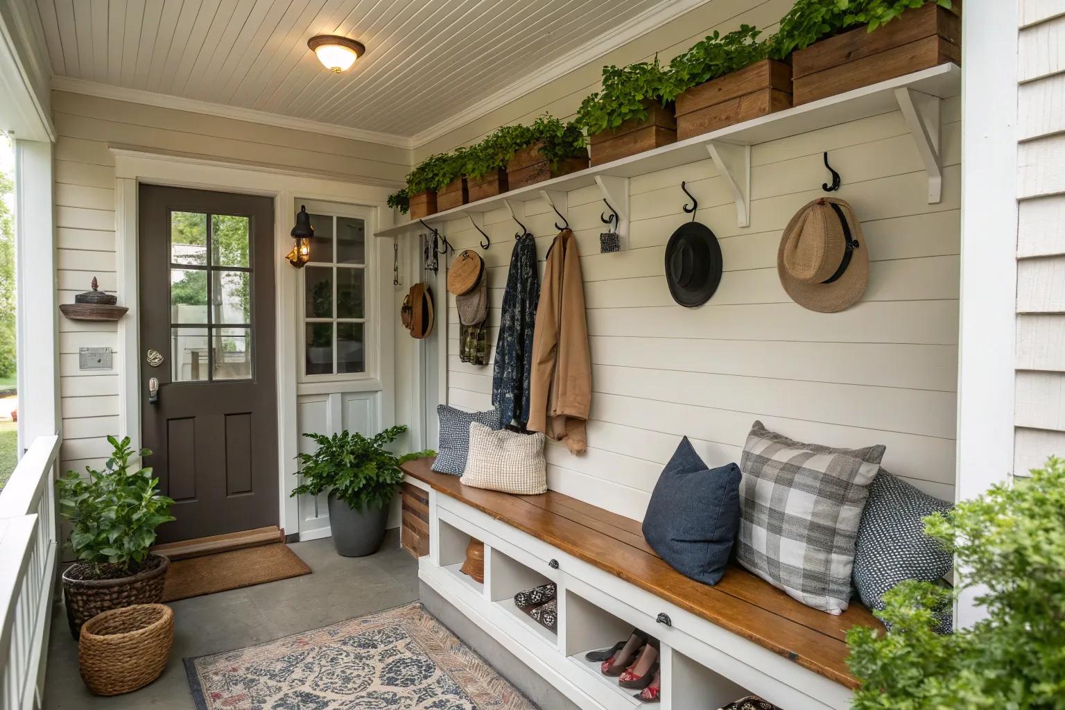 Clever Small Porch Storage Ideas to Maximize Your Space Clever Small Porch Storage Ideas to Maximize Your Space