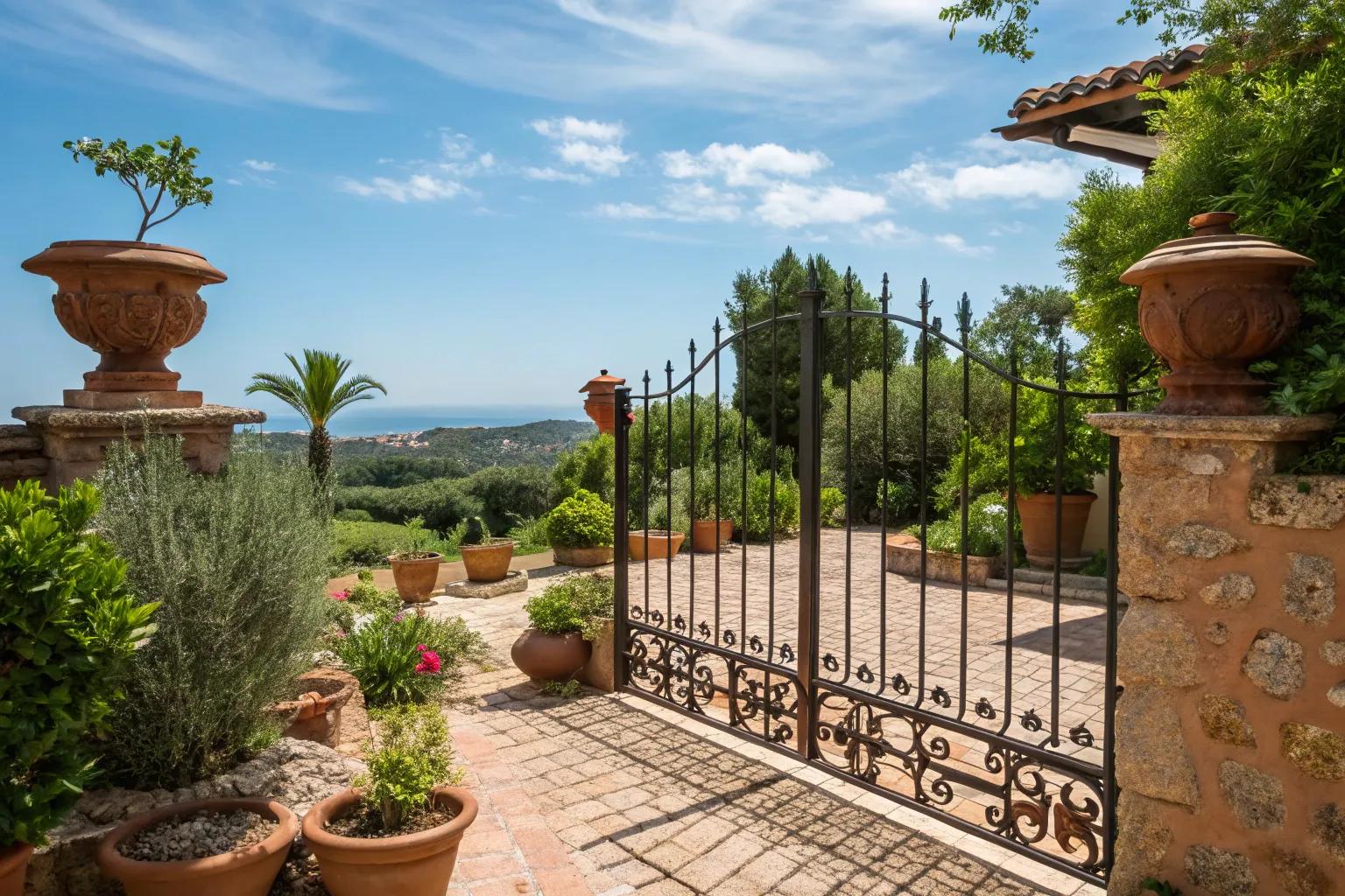 11+ Charming Spanish Style Fence Ideas