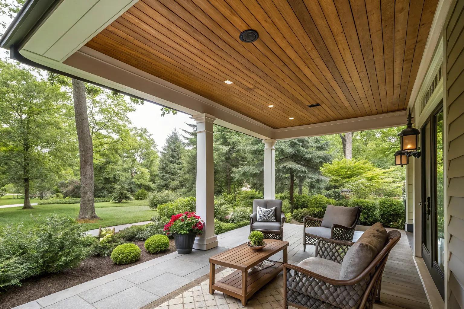 Stunning Stained Tongue and Groove Ceiling Ideas for Your Home