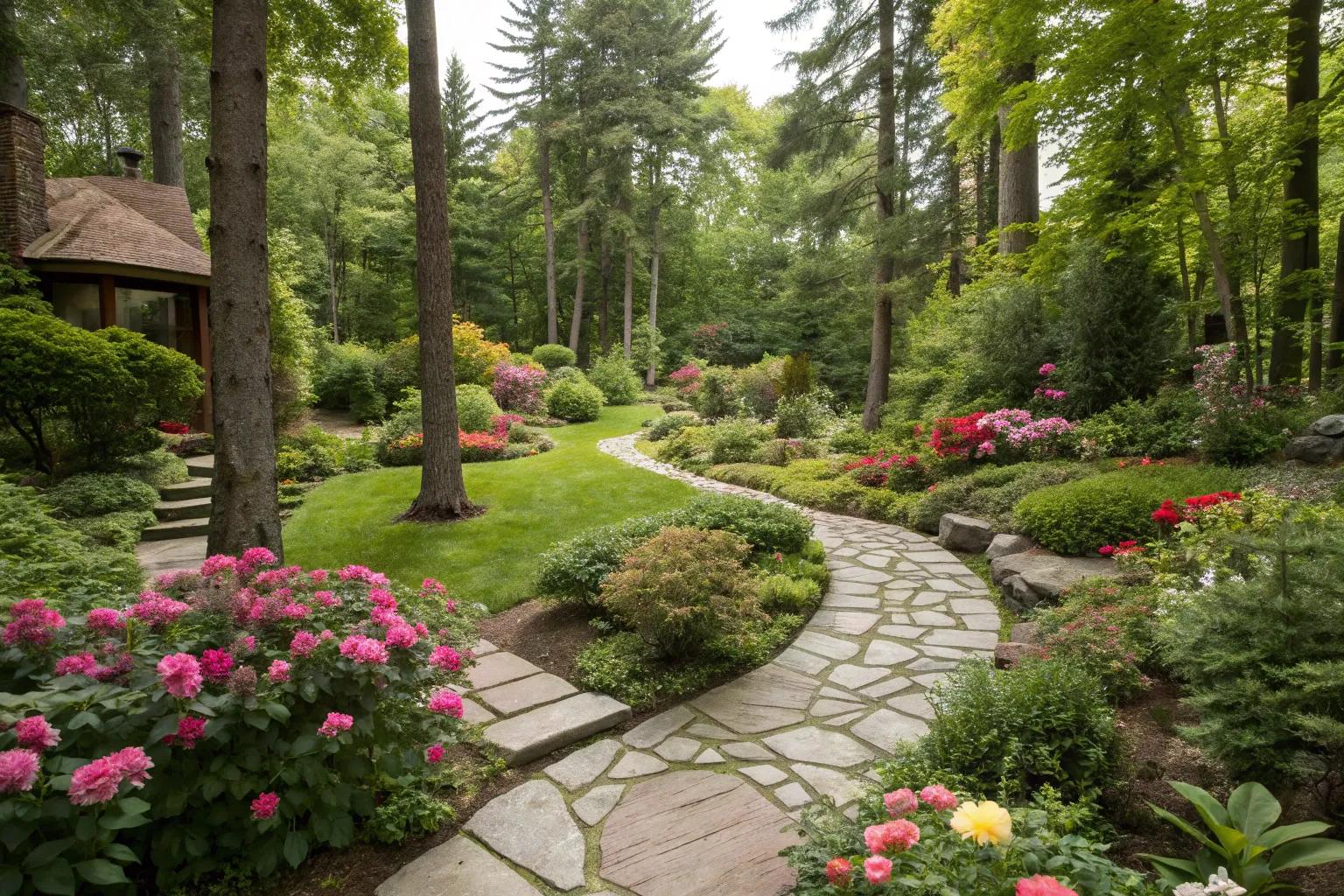 18+ Creative Stone Garden Decor Ideas